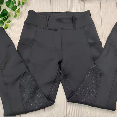 Full Seat Grip Winter Thick Warm Fleece Horse Riding Pants Equestrian Leggings