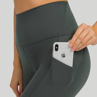 High Waist Push Up Womens Yoga Pants Workout Fitness Pocket Sports Tights Active