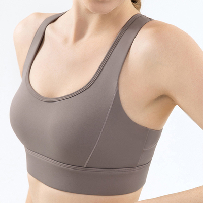 High Support Outdoor Fitness Bra Gym Running Sports Bra Women