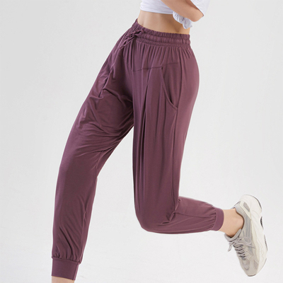Champion Women's Jersey Joggers Pocket Yoga Pants Loose Breathable