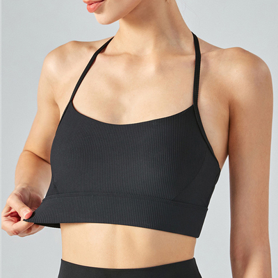 Nylon T Back Sports Underwear Bra Shockproof Women Fitness`Bra