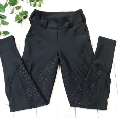Kids Horse Riding Tights Performance Full Seat Silicone Equestrian Schooling Riding Pants