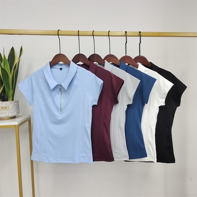 Equestrian Shirt Women Horse Riding Base Layer 230gsm Custom Logo