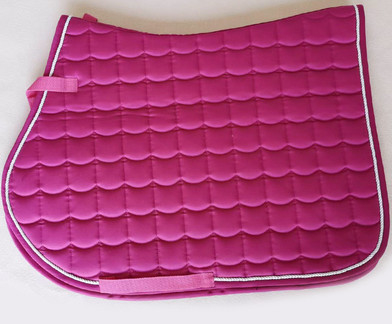 Customized Horse Riding Saddle Pads Polyester Equestrian Equipment