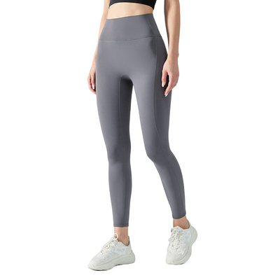 Winter Plush Yoga Thickened Warm Fitness Pants Peach Hip Exercise Tights