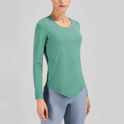ODM Ladies Horse Riding Tops High Stretch Equestrian Thin Base Layer For Summer