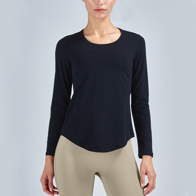 ODM Ladies Horse Riding Tops High Stretch Equestrian Thin Base Layer For Summer