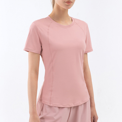 Mesh Breathable Horse Riding Tops Women Eqestrian Sport Short Sleeve Base Layer