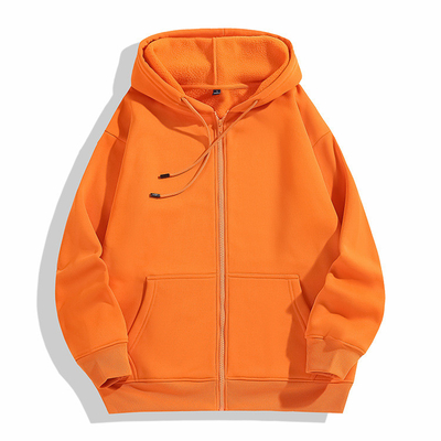 Light Blue Zipper Horse Riding Hoodies Women's Sports Thickened Jacket