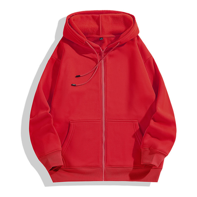 Men'S Soft Fleece Hooded Sweatshirt With Pocket Casual Zip Up Athletic Hoodie