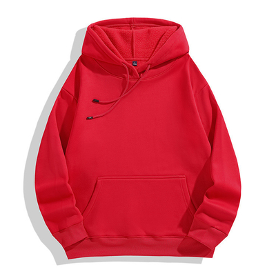 Pink S-5XL Fleece Warm Ladies Yoga Tops Thickened Outdoor Sports Hoodie