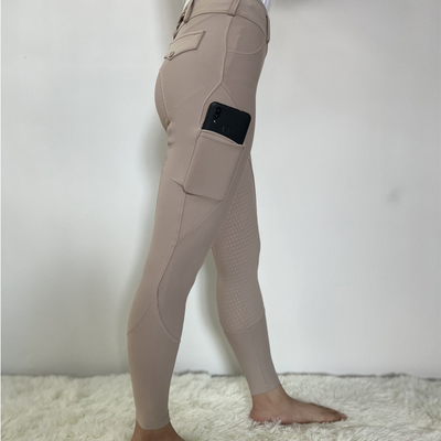 XS XL Kids Equestrian Riding Pants Silicone Four Way Stretch