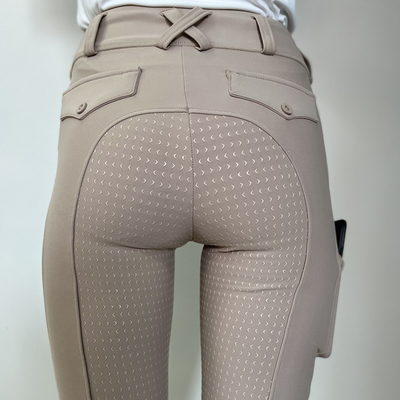 XS XL Kids Equestrian Riding Pants Silicone Four Way Stretch
