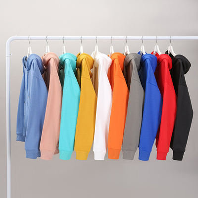 350g Cashmere Full Zipper Hooded Sweater Sports Casual Thickened Fitness Running