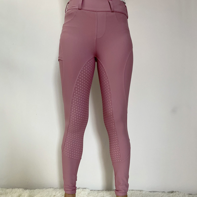 Pink Classical Horse Riding Pants XXS Equestrian Breeches Quick Dry