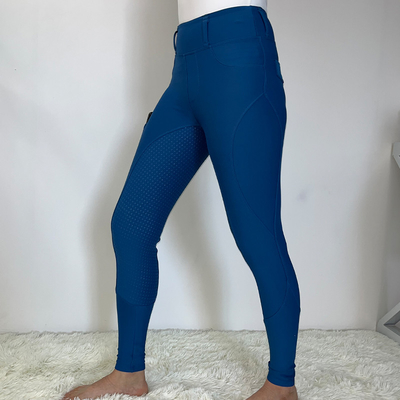 Winter Fleece Arrow Women Silicone Horse Riding Pants With One Pockets