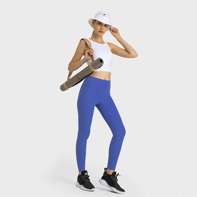 Outerwear Training Running Sports Bra High Neck Female Yoga Vest With Pad