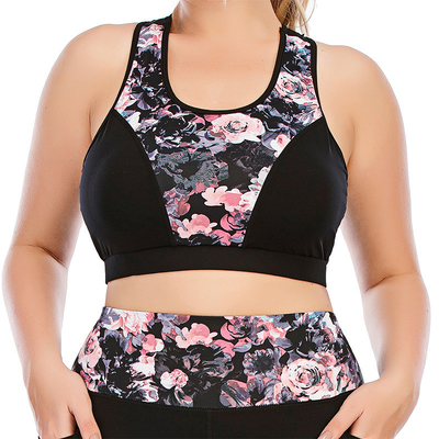 3XL Plus Size Workout Clothes Set Moisture Wicking Oversize 3 Piece Yoga Set