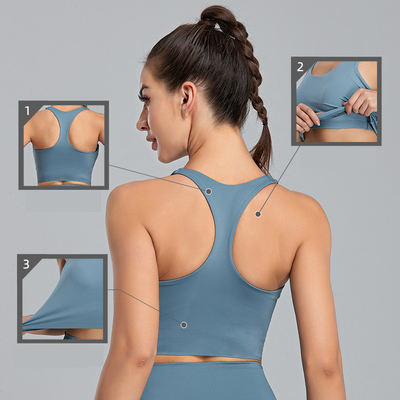 Big Cup Bra Plus Size Breathable Sports Bras 5XL Shock Absorber For Large Breasts