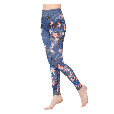 Ladies Patterned Yoga Pants Breathable Quick Drying Women's Slim Fit Sweatpants