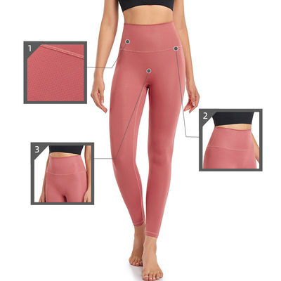 Plus Size Inside Waistband Pocket Women Yoga Pants Naked Feel Sports Leggings