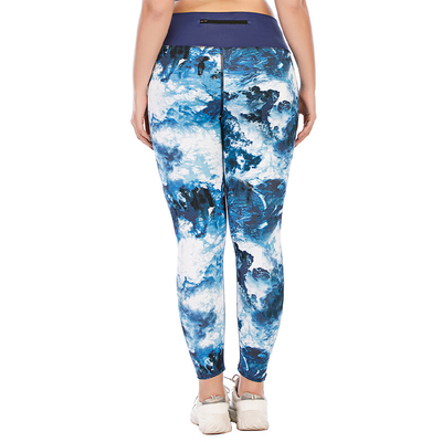 Scrunch Booty Womens Tie Dye Leggings Plus Size Quick Dry yoga pants
