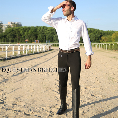 Customized Children's Winter Horse Riding Breeches Plush Warmth leggings