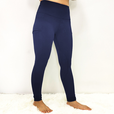 Knee Silicone Ladies Horse Riding Leggings Quick Drying Equestrian Riding Breeches
