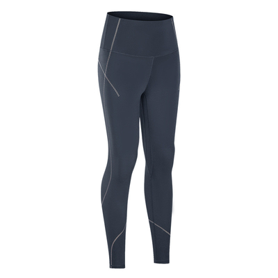 Capri Cycling Nylon Womens High Waisted Workout Leggings With Tummy Control