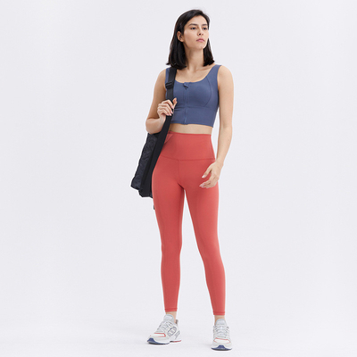 Women'S Slim Fit Capri Pants Stretch Anti Pilling Sports Yoga Leggings For Running