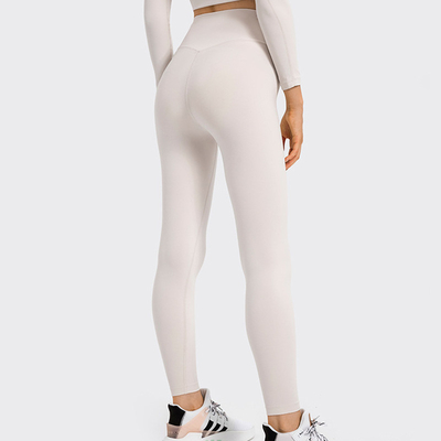 4 Colors Plus Size High Waisted Gym Leggings 4 Way Stretch Ladies Gym Leggings
