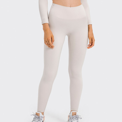 4 Colors Plus Size High Waisted Gym Leggings 4 Way Stretch Ladies Gym Leggings