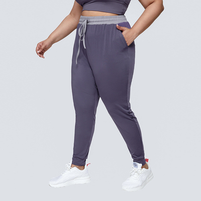 Loose Quick Drying Plus Size Yoga Pants Running Drawstring Casual Sports Trousers