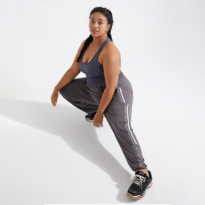 Women Plus Size Yoga Pants Loose Casual Bind Feet Athletic Workout Leggings