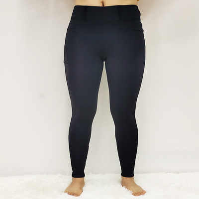 Belt Loop Horse Riding Compression Pants Polyester Winter Riding Breeches Full Seat