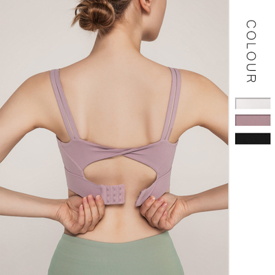 ODM Womens Sports Bra For Active Wear Nylon Yoga Crop Top Gym Workout Underwear