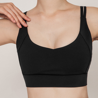 ODM Womens Sports Bra For Active Wear Nylon Yoga Crop Top Gym Workout Underwear
