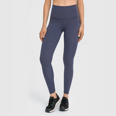 220gsm 80% Nylon Women Fitness Yoga Pants Shaping Multi Pocket Sports Leisure Capris