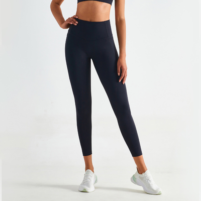 Nude Side Pocket Peach Hip Fitness Sports Pants Ladies Yoga Leggings
