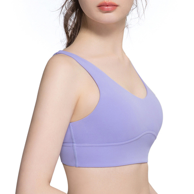 Sexy Cross Shockproof Gathering Ladies Sports Bra Shaping Fitness Womens Yoga Bra