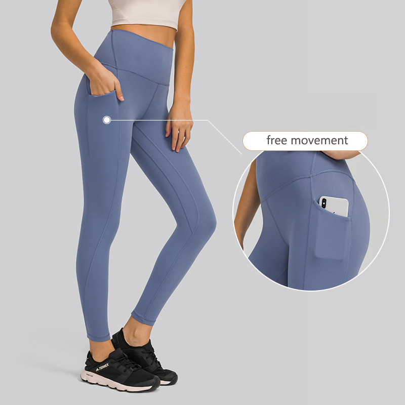 High Waist Push Up Womens Yoga Pants Workout Fitness Pocket Sports Tights Active