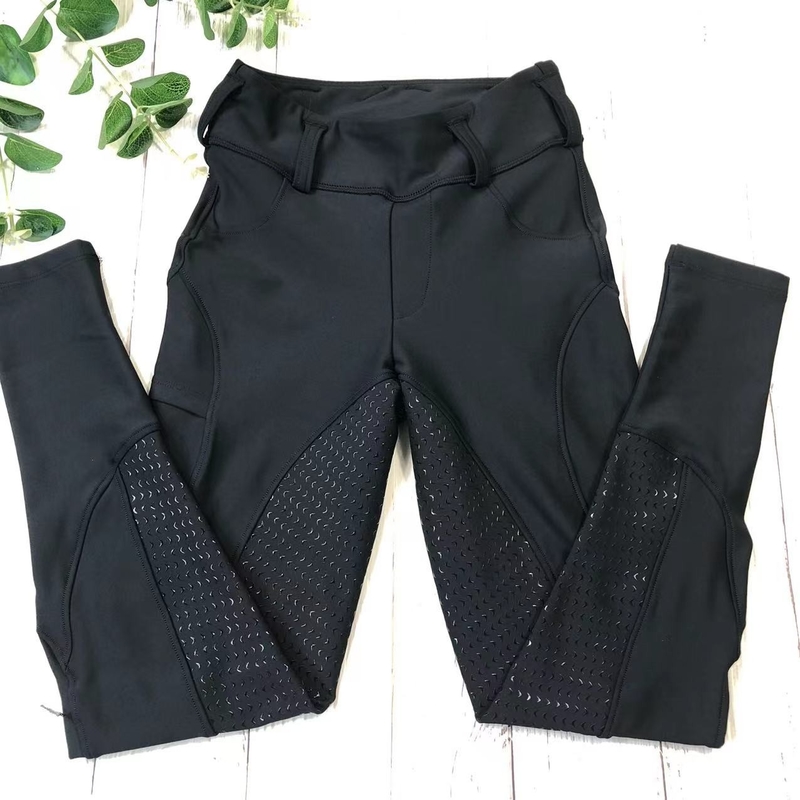 Kids Horse Riding Tights Performance Full Seat Silicone Equestrian Schooling Riding Pants