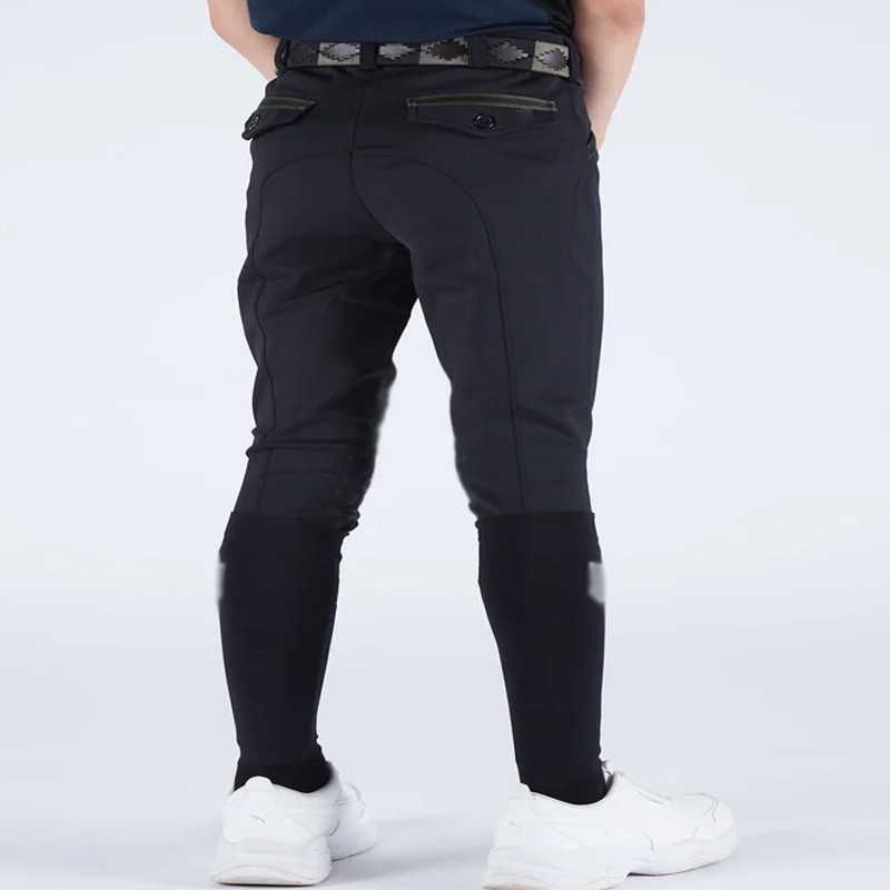 Little Boys Half Silicon Grip Horse Riding Pants Quick Dry Kid'S  Equestrian Breeches
