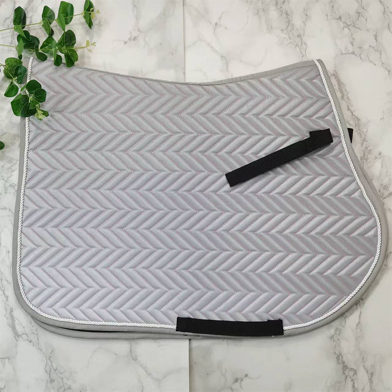 Horse Equestrian Glitter Dressage Full Saddle Pad Quick Dry STC