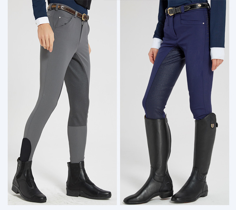 5 Colors Full Seat Silicone Breeches Moisture Wicking Breathable Riding Pants