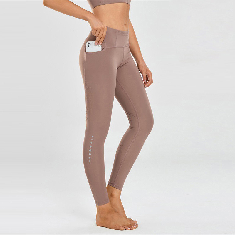 Squat Proof Non See Through Sport Leggings Breathable High Waisted Athletic Leggings