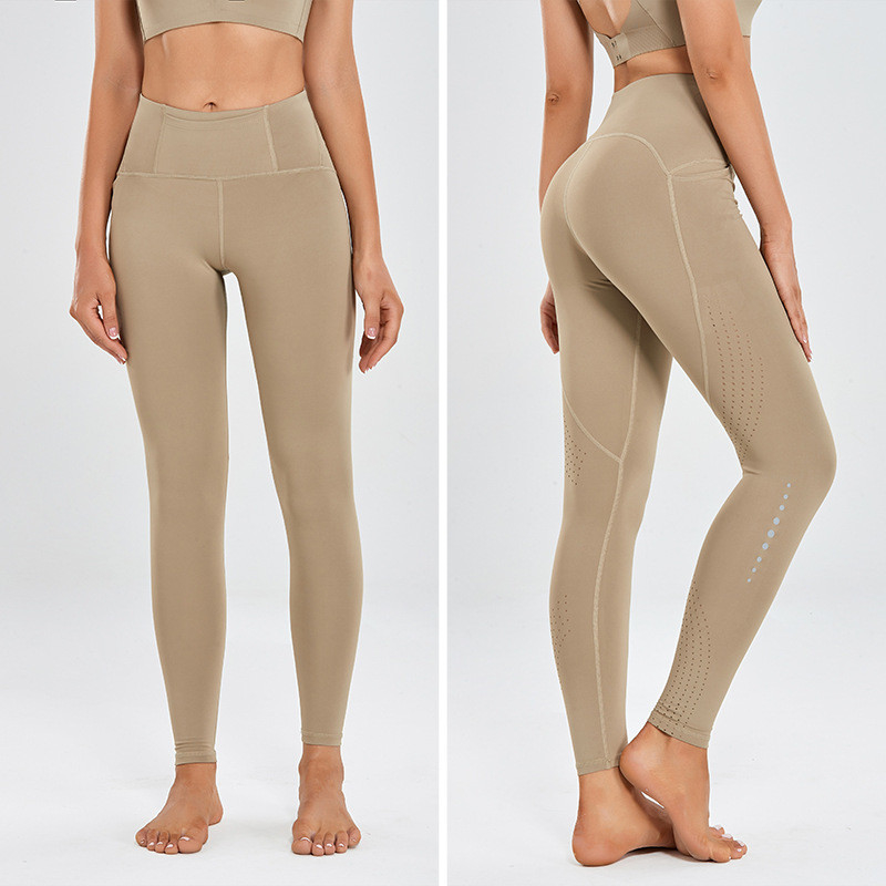 Front Pocket Plus Size Yoga Pants Tummy Control Printed High Waisted Mesh Leggings