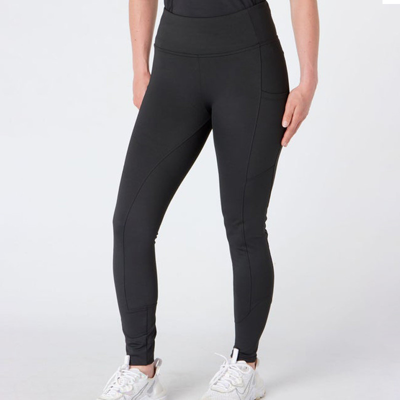 Women High Waist Riding Leggings Anti pilling With Pocket